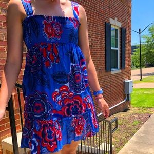 Festive Floral Sundress